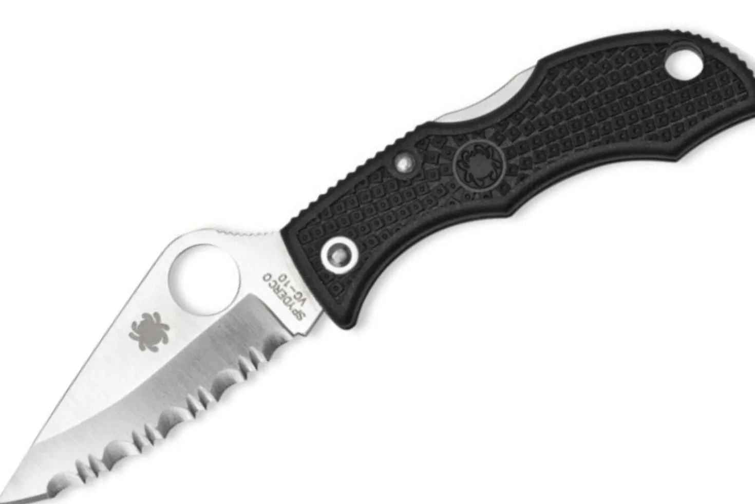 Couteau pliant Spyderco Ladybug 3 LBKS3 manche en nylon/fibre de verre 6,2cm