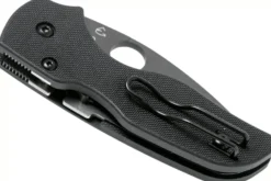 Couteau pliant Spyderco Lil'Native C230GPBBK lame noire et manche en G10 8,9cm