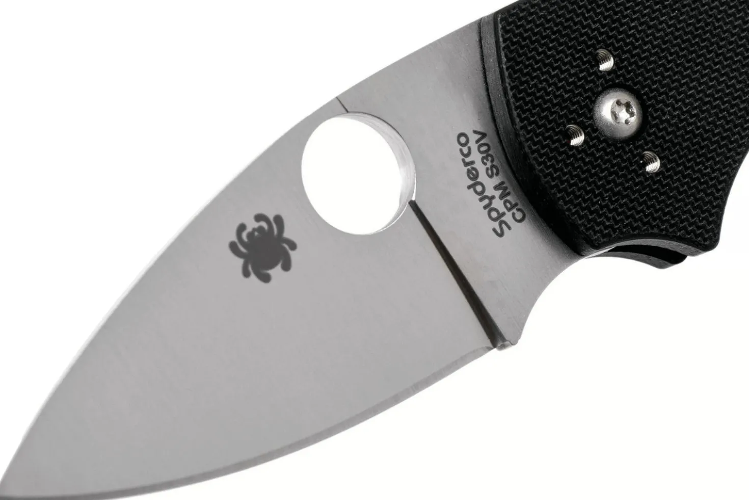 Couteau pliant Spyderco Lil'Native C230MBGP manche en G10 noir 8,9cm