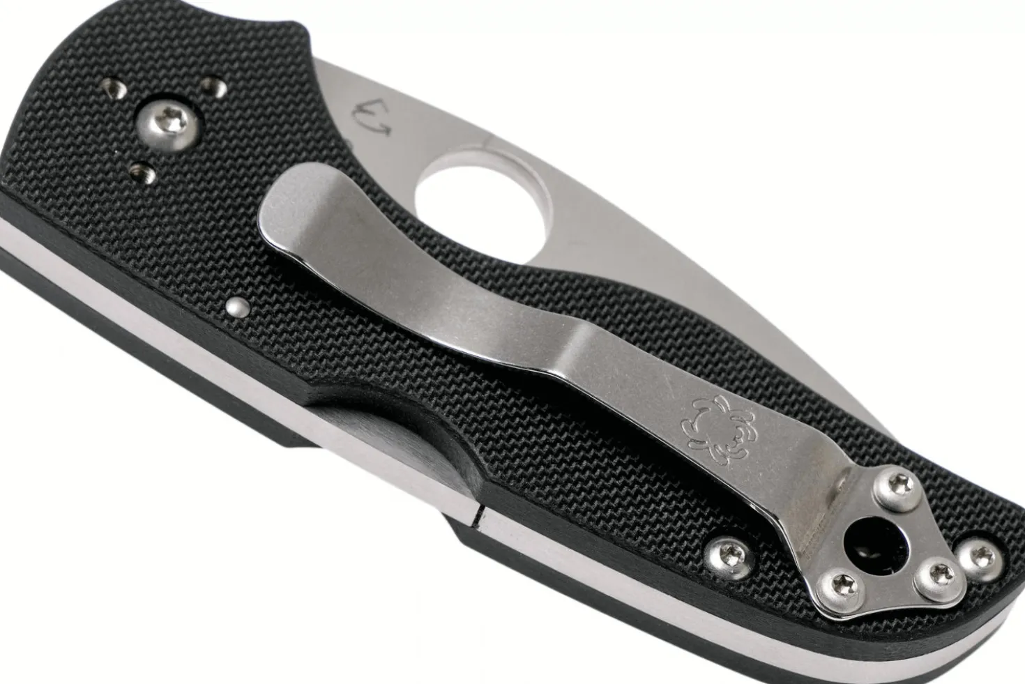 Couteau pliant Spyderco Lil'Native C230MBGP manche en G10 noir 8,9cm