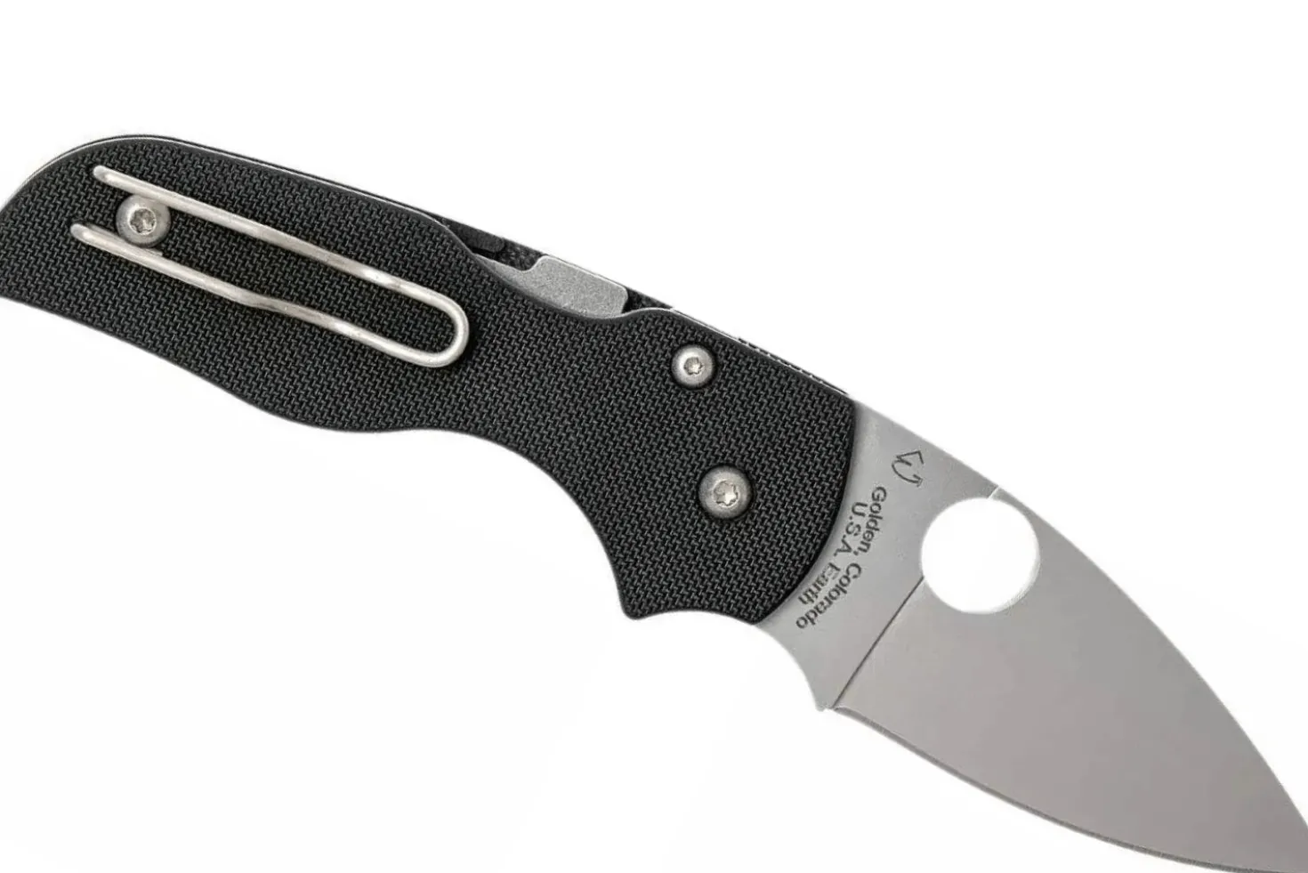 Couteau pliant Spyderco Lil'Native C230GP lame lisse manche en G10 8,9cm