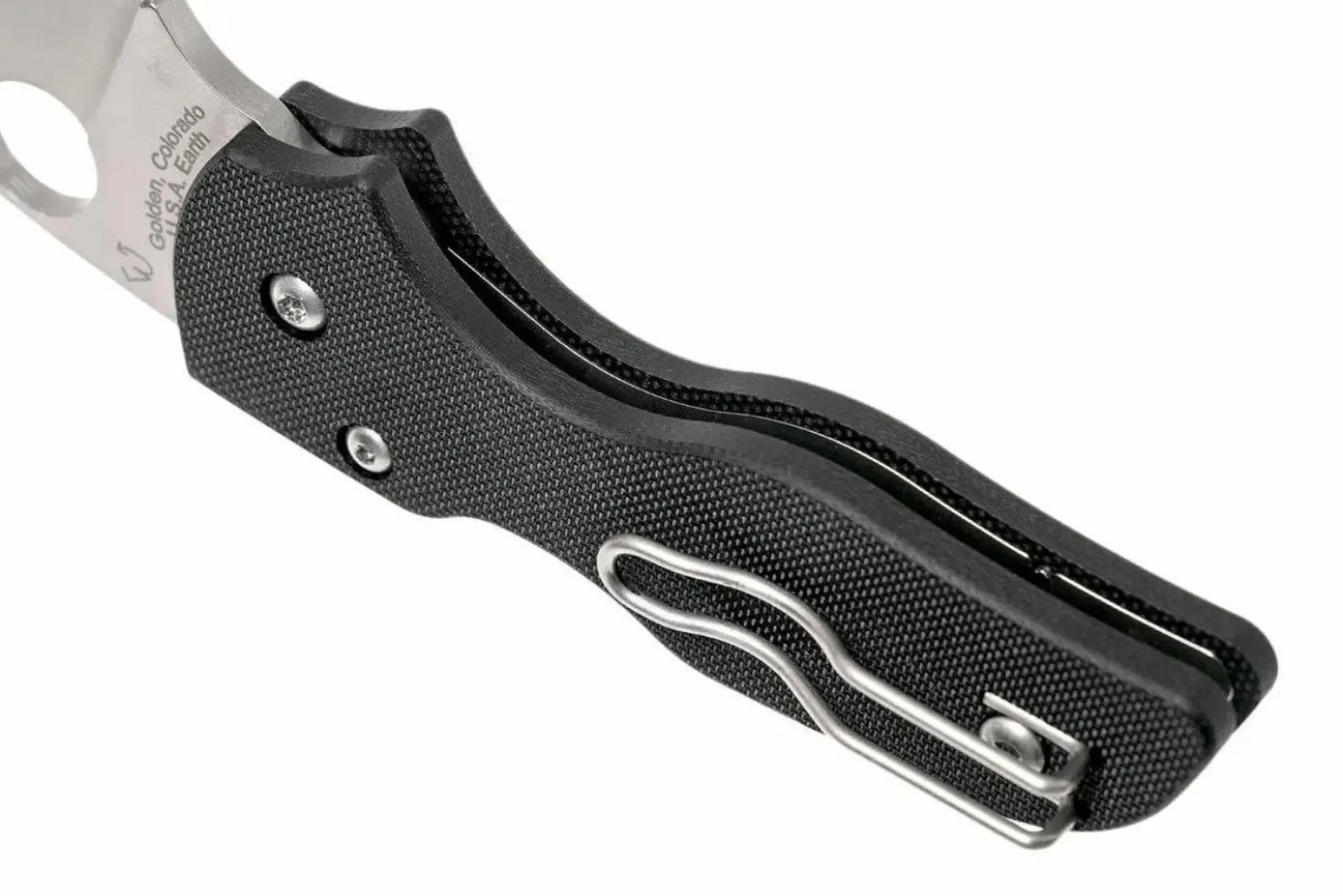 Couteau pliant Spyderco Lil'Native C230GP lame lisse manche en G10 8,9cm