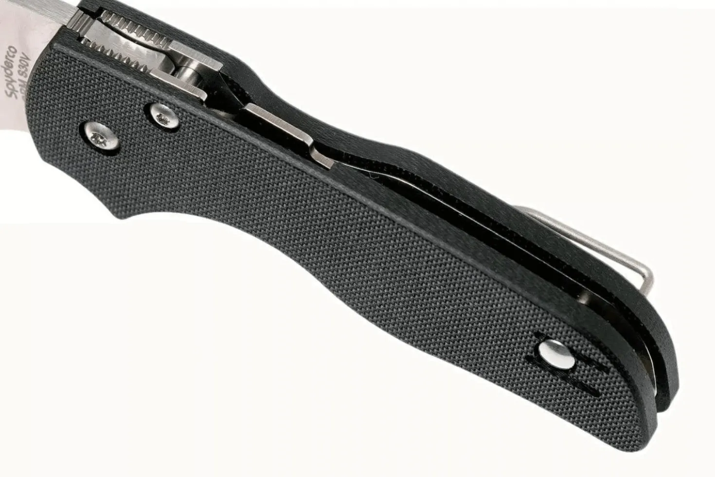 Couteau pliant Spyderco Lil'Native C230GP lame lisse manche en G10 8,9cm