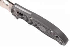 Couteau pliant Spyderco Manix 2 Maxamet C101PGY2 en copolymère/fibre de verre gris 11,8cm