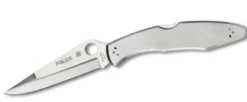 Couteau pliant SPYDERCO POLICE C07P manche 13cm Inox