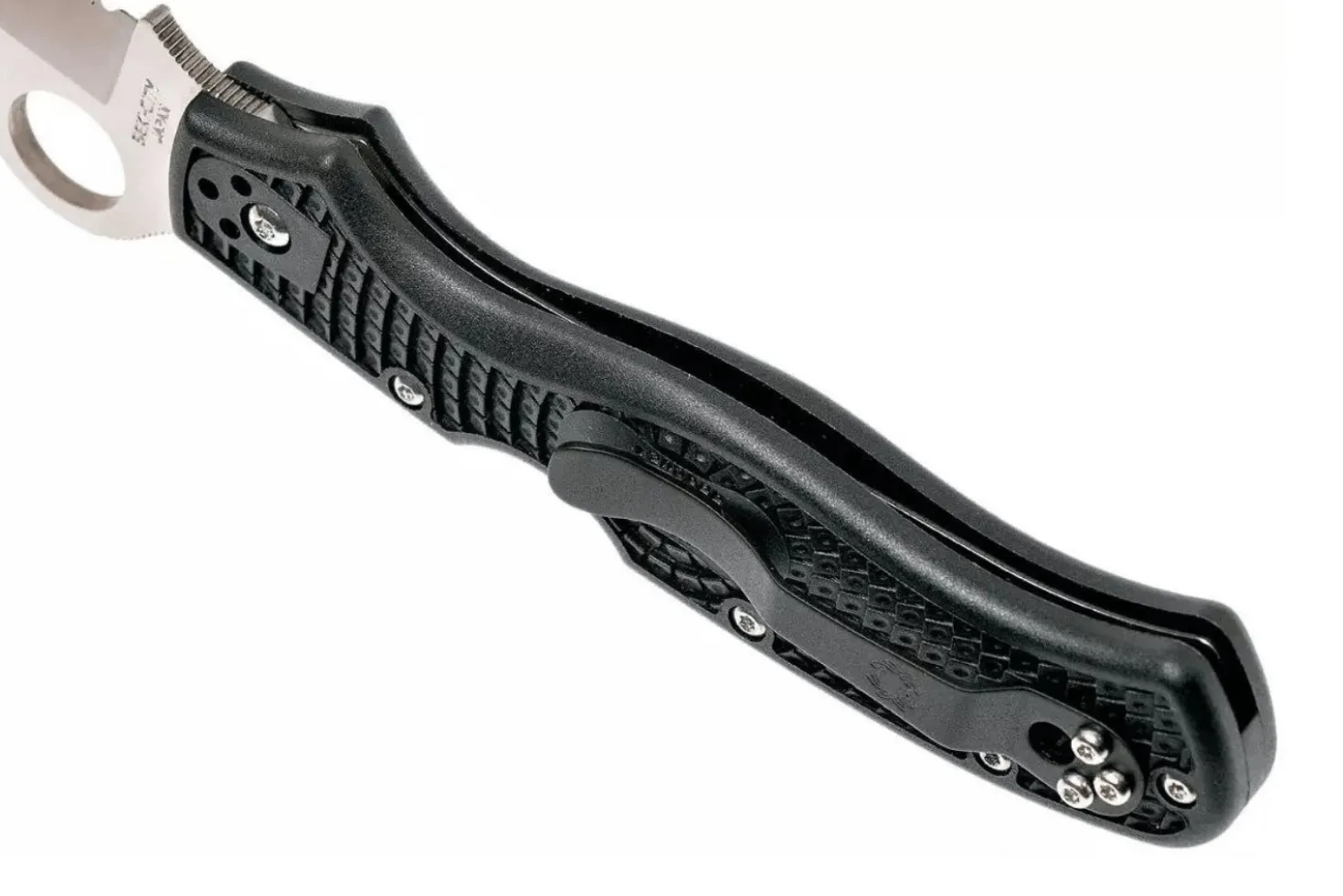 Couteau pliant Spyderco Rescue 3 C14SBK3 manche en nylon/fibre de verre 12cm
