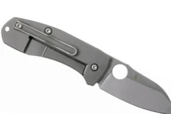 Couteau pliant Spyderco Techno 2 C158TIP2 manche en titane 8,8cm