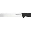 Couteau pour aliments surgelés professionnel Ambrogio Sanelli Supra denté noir 26cm