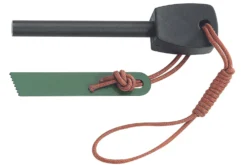Couteau Puma IP Chispero 335615 lame 15cm manche bois de bocote + étui en cuir + allume-feu