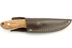 Couteau Puma IP La Ola Olive 267910 lame 10cm manche olivier + étui en cuir