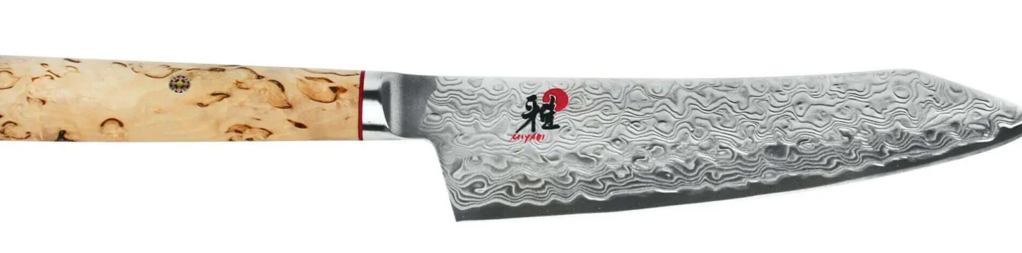 Couteau rocking santoku japonais Miyabi 5000MCD lame CRYODUR 18cm