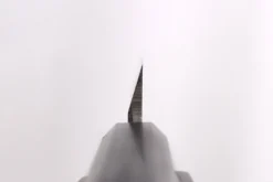 Couteau sakimaru 27cm japonais artisanal Hatsukokoro Shirasagi manche en ébène