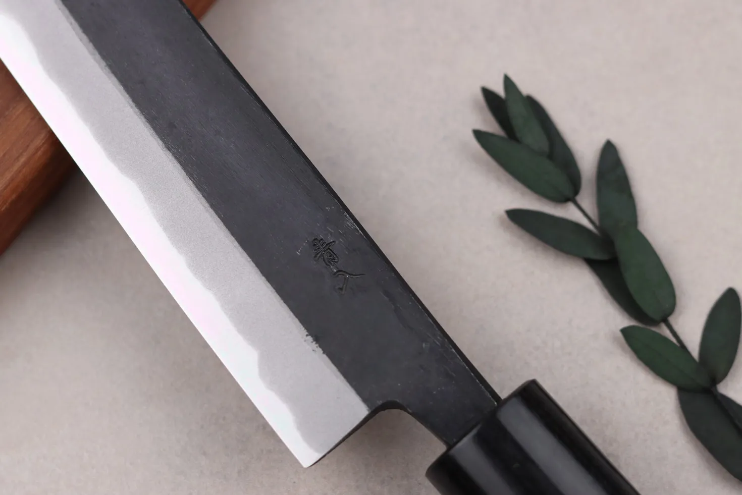Couteau sakimaru 27cm japonais artisanal Wusaki Sakimaru BS1