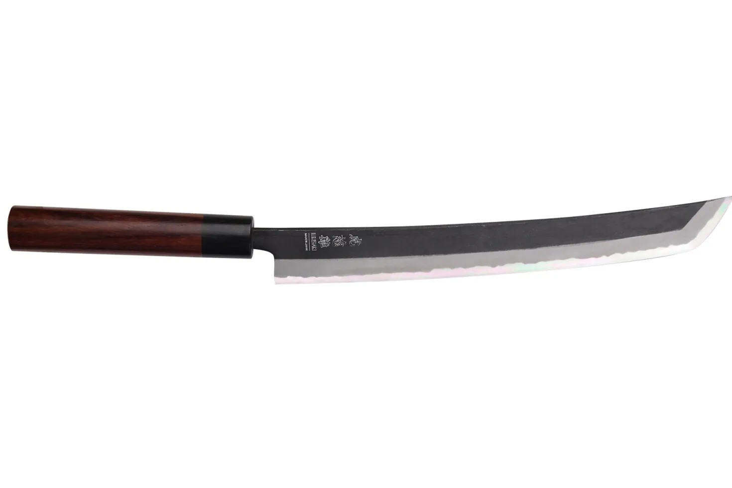 Couteau sakimaru 27cm japonais artisanal Wusaki Sakimaru BS1