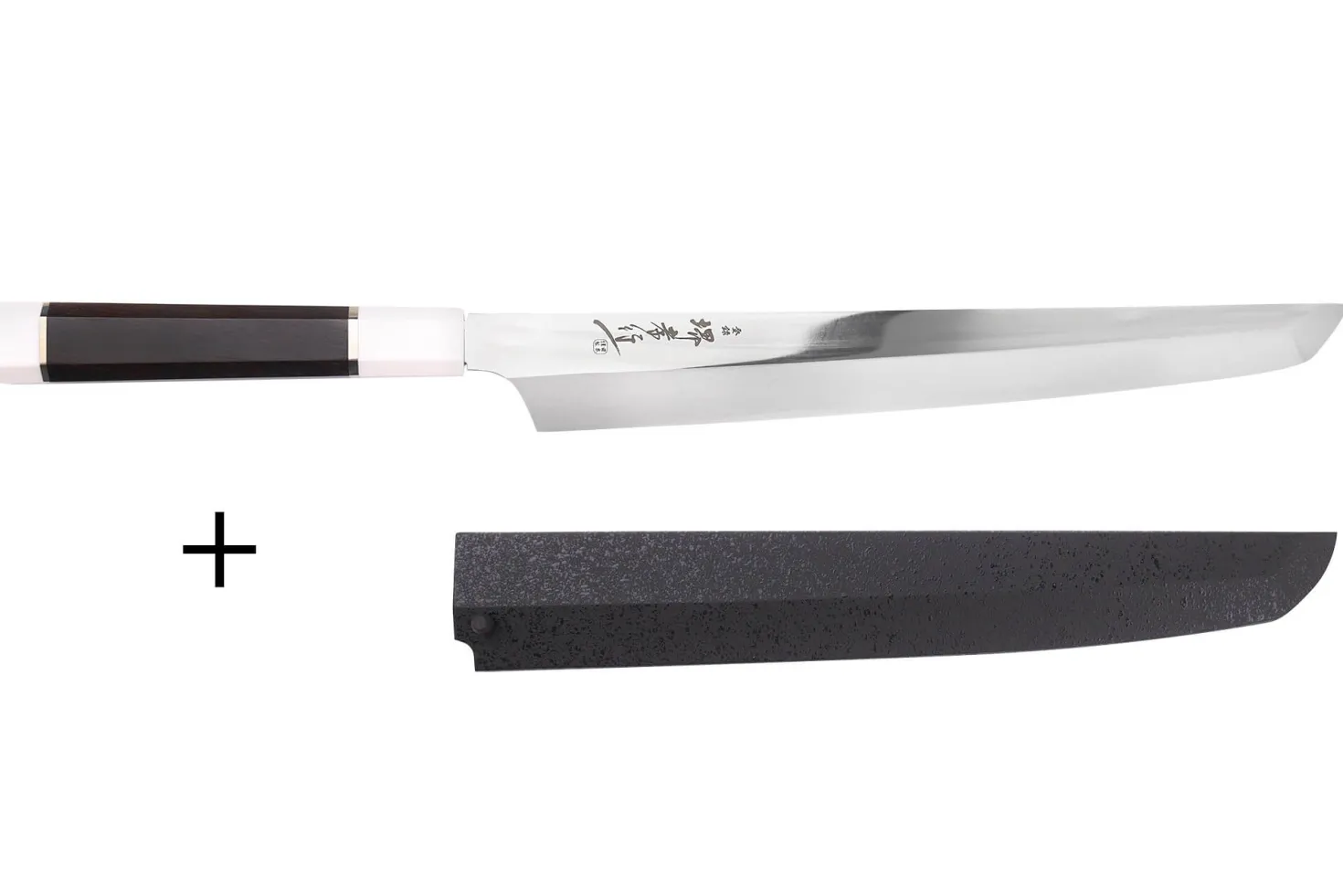 Couteau sakimaru 30cm japonais artisanal Sakai Takayuki Ginryu