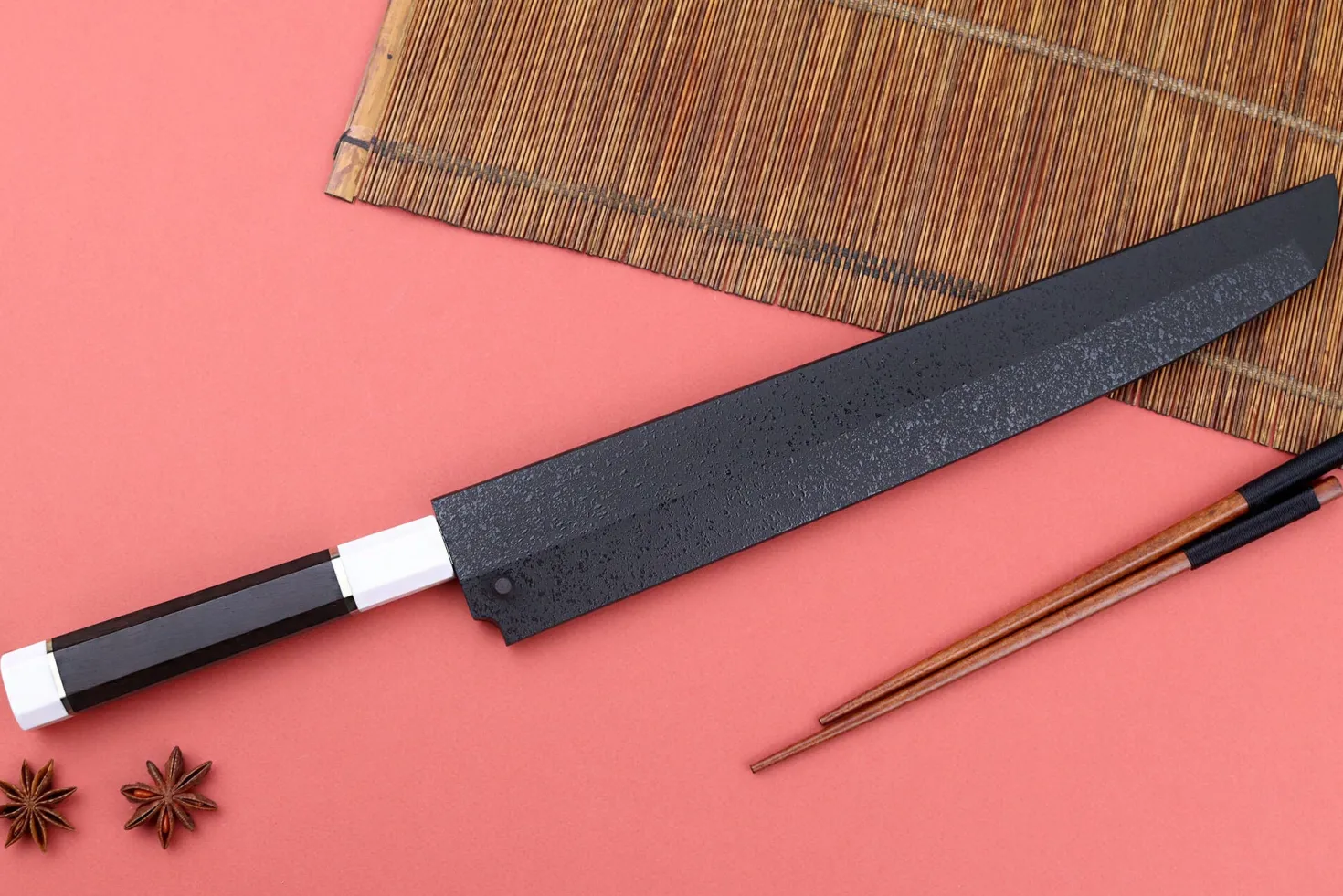 Couteau sakimaru 30cm japonais artisanal Sakai Takayuki Ginryu