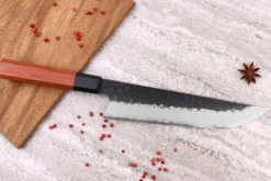 Couteau sakimaru Sayuto Séquoia San Mai martelé 20cm