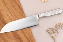 Couteau santoku alvéolé japonais Glestain Home Series 17cm