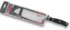 Couteau santoku alvéolé Sabatier Trompette Vulcano 17cm 3 rivets
