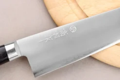 Couteau santoku 16,5cm japonais artisanal Takamura VG10 Poli