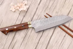 Couteau santoku 16,5cm japonais artisanal Masakage Zero