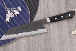 Couteau santoku 18cm japonais artisanal Fujiwara Denka
