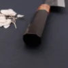 Couteau santoku 16,5cm japonais artisanal Masashi Yamamoto SLD Kuro damas