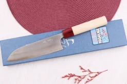 Couteau santoku 16,5cm japonais artisanal Masakage Yuki Shirogami 2