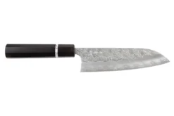 Couteau santoku 16,5cm japonais artisanal Yoshimi Kato Hyo SG2
