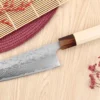 Couteau santoku 16,5cm japonais artisanal Yuzo Haruto Damas