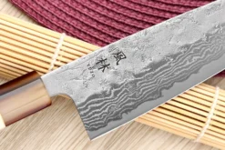 Couteau santoku 16,5cm japonais artisanal Yuzo Haruto Damas
