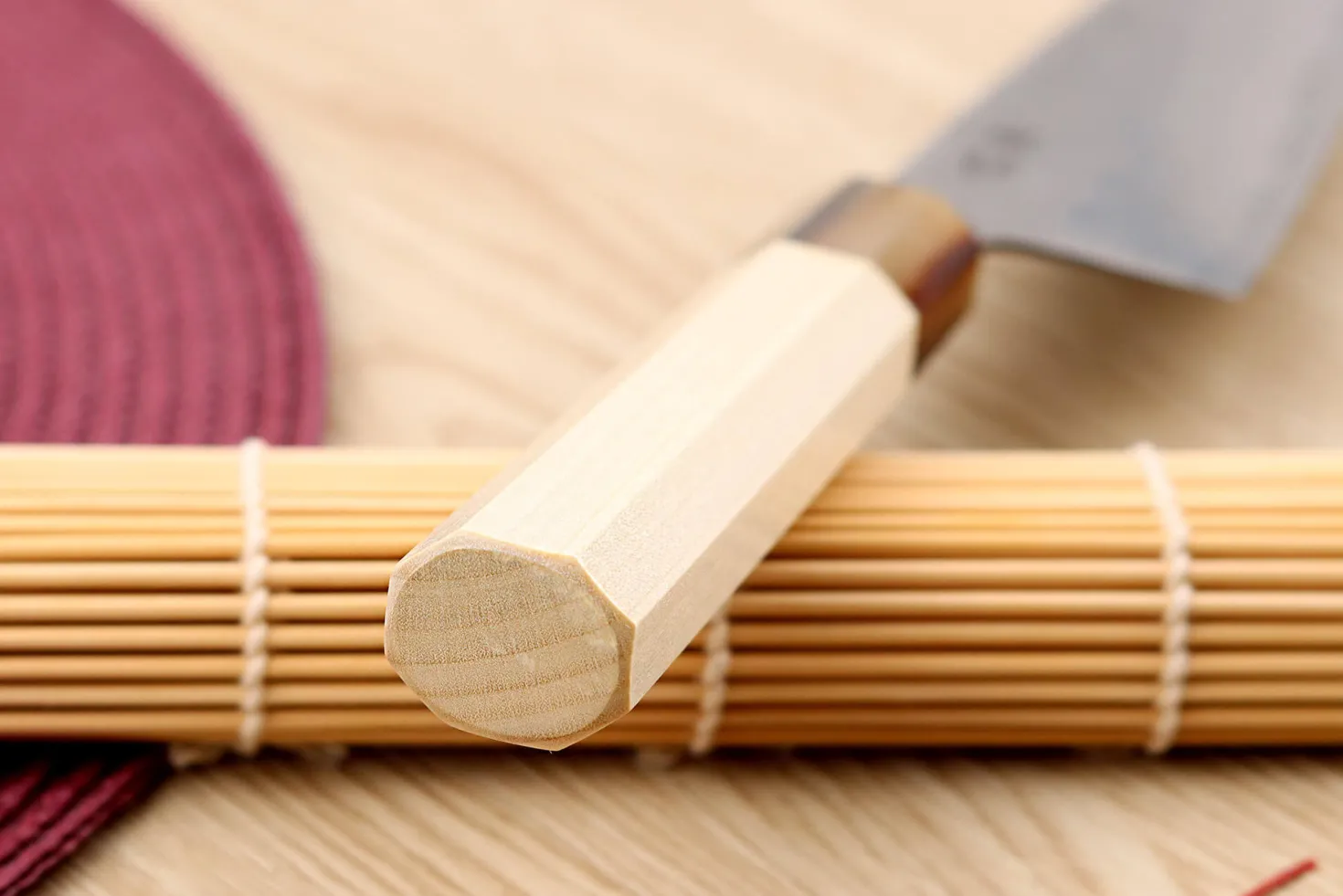 Couteau santoku 16,5cm japonais artisanal Yuzo Haruto Damas