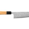 Couteau santoku 16,5cm japonais artisanal Yuzo Damas VG10