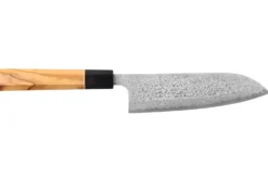 Couteau santoku 16,5cm japonais artisanal Yuzo Damas VG10