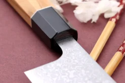 Couteau santoku 16,5cm japonais artisanal Yuzo Damas VG10