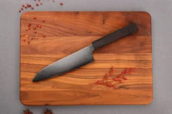 Couteau santoku 17cm japonais artisanal Yuzo Kurogane Damas VG10