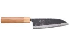 Couteau santoku 16,5cm japonais artisanal Kouki Hashimoto BS2