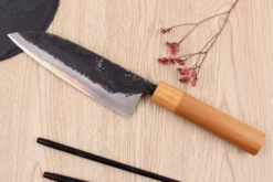 Couteau santoku 16,5cm japonais artisanal Kouki Hashimoto BS2