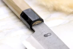 Couteau santoku 18cm japonais artisanal Sakai Kikumori Kikuzuki Rin
