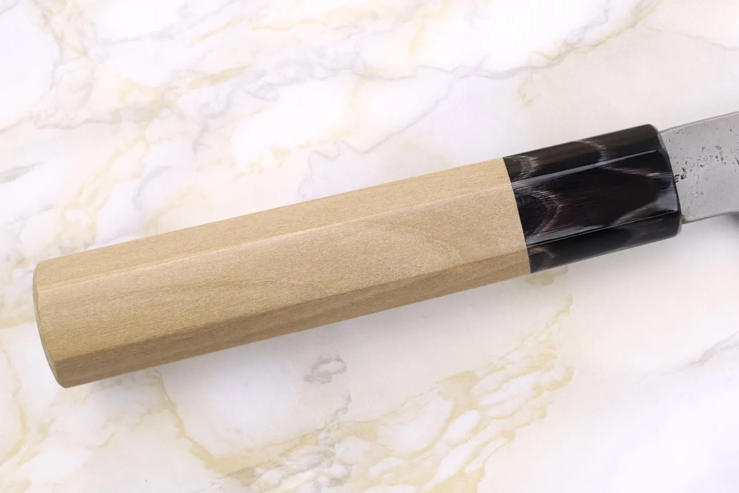 Couteau santoku 18cm japonais artisanal Sakai Kikumori Kikuzuki Rin