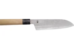 Couteau santoku 18cm japonais artisanal Sakai Kikumori Kikuzuki Rin