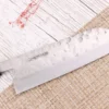 Couteau santoku 18cm japonais artisanal Fujiwara Maboroshi manche en magnolia