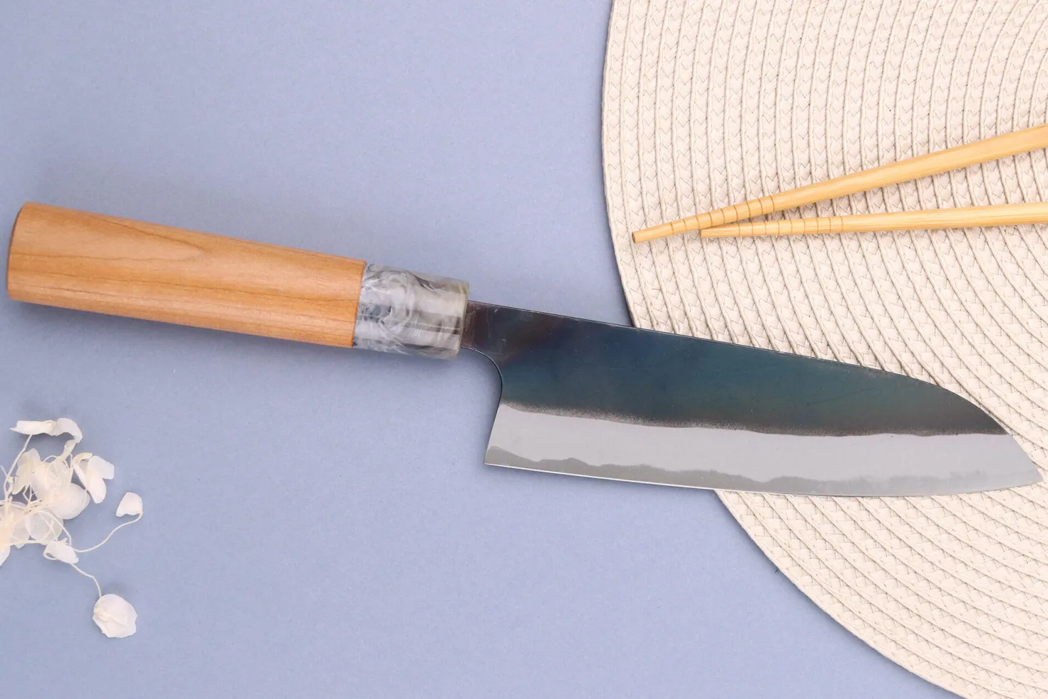 Couteau santoku 16,5cm japonais artisanal Masakage Mizu