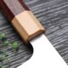 Couteau santoku japonais artisanal Kei Kobayashi SG2 Octogone 17cm