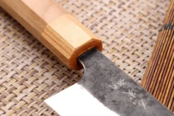 Couteau santoku japonais artisanal Yoshimi Kato AS Brut 16,5cm