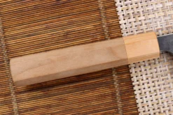 Couteau santoku japonais artisanal Yoshimi Kato AS Brut 16,5cm