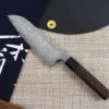Couteau santoku japonais artisanal Masakage Kumo 16.5cm damas 63 couches