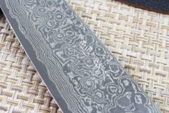 Couteau santoku japonais artisanal Masakage Kumo 16.5cm damas 63 couches