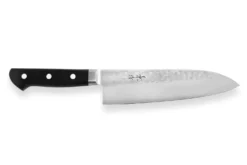 Couteau santoku japonais artisanal Kagekiyo Hammered 18cm