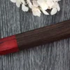 Couteau santoku japonais artisanal Yoshimi Kato Minamo SG2 Tsuchime 17cm